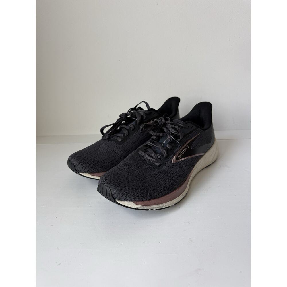 Brooks Anthem 7 Women's Size 9 Black/Rose Gold Running Shoes - Picture 2 of 8